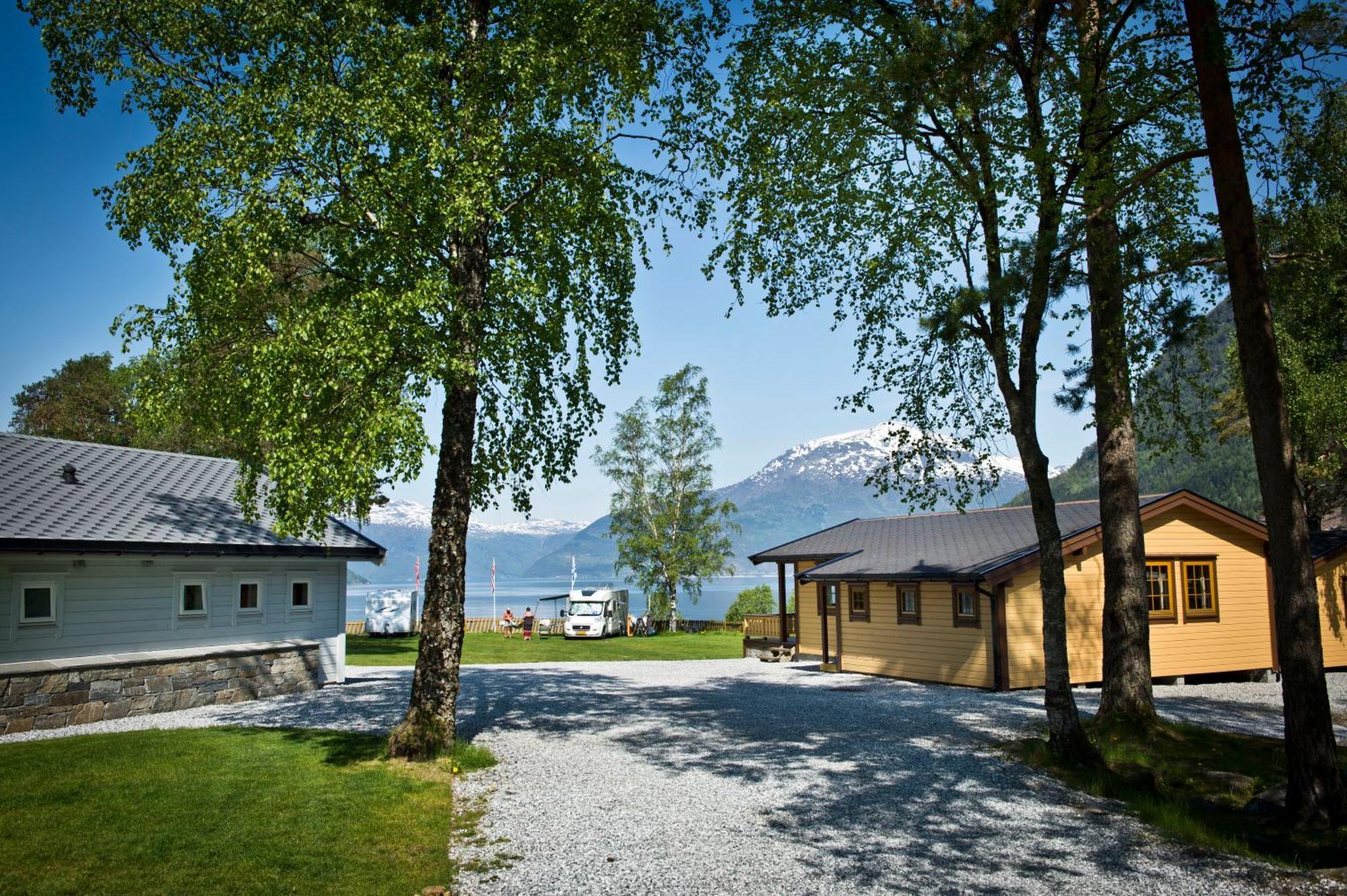 Hotel Kinsarvik Camping Exterior foto